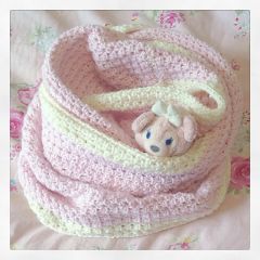 Cozy infinity scarf I just finished!