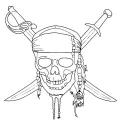 coloring pages For children pirates Of The caribbean 18189