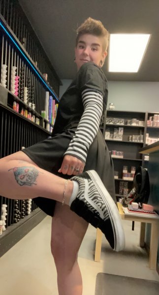 All black and white baby