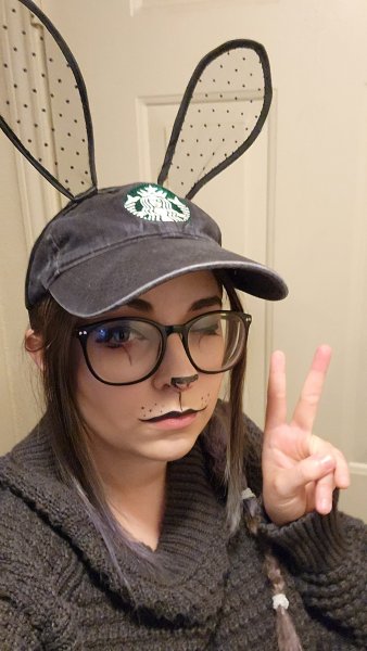 Bunny costume for work