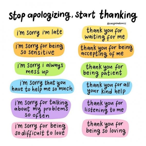 Stop apologizing, start thanking .jpg