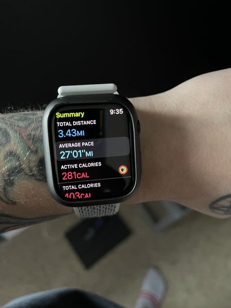 Walking stats