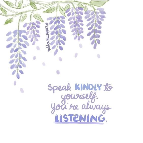 Speak kindly