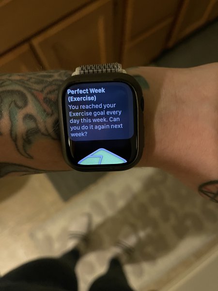 Yesterday topped me off for another week !