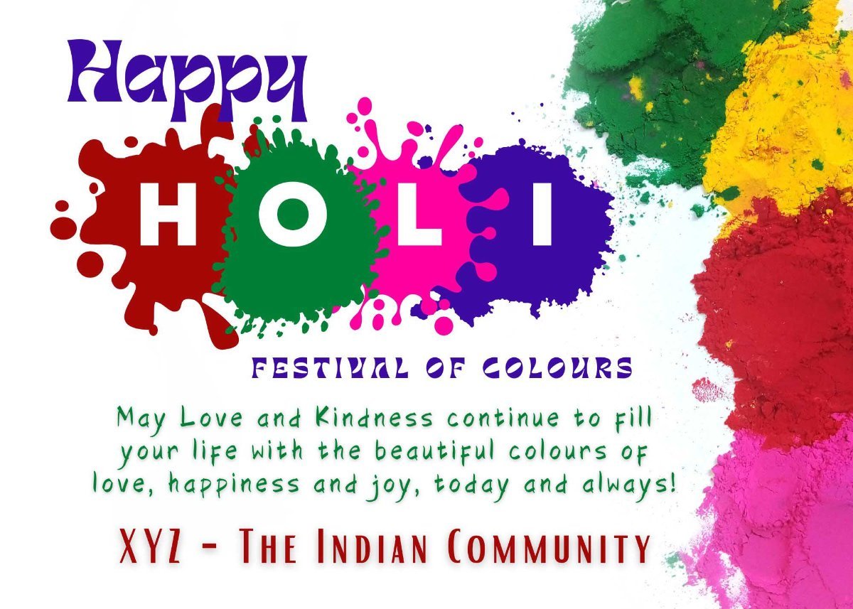 Happy Holi Festival of Colours! To XYZ DDlg Forum & Community